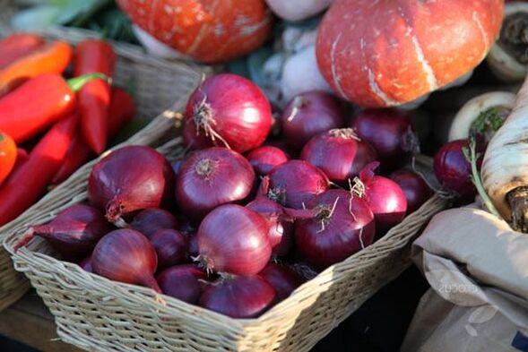 onions for removing parasites