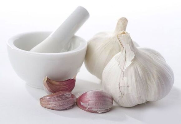 garlic to remove parasites