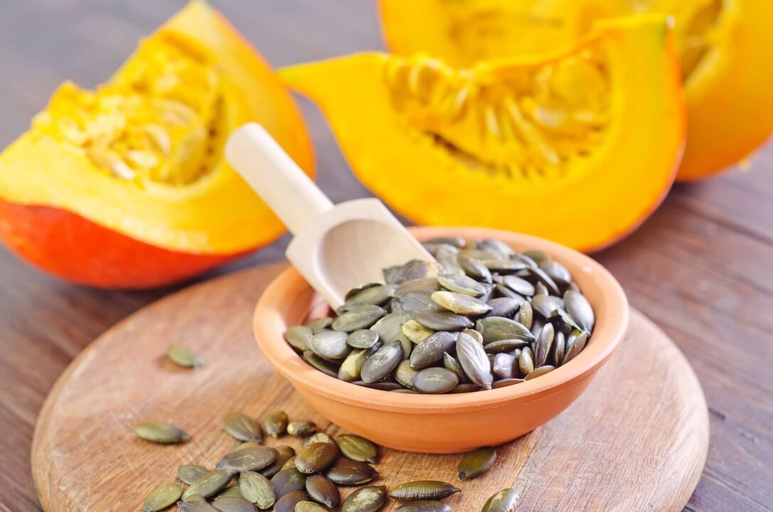 pumpkin seeds to remove worms from the body
