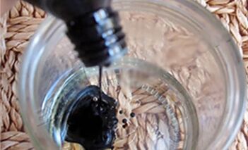 Birch tar from parasites in the body
