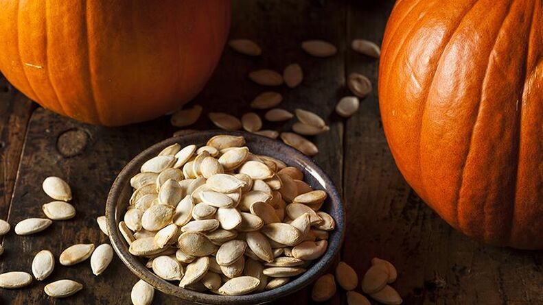 pumpkin seeds against parasites
