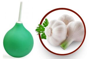 Garlic from parasites